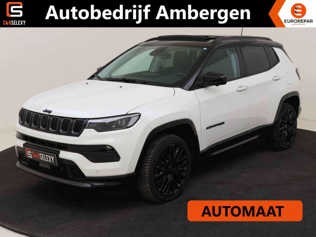 Jeep Compass - 4xe (240Pk) PHEV S Leder, Panoramadak Géén Afleverkosten - AutoWereld.nl