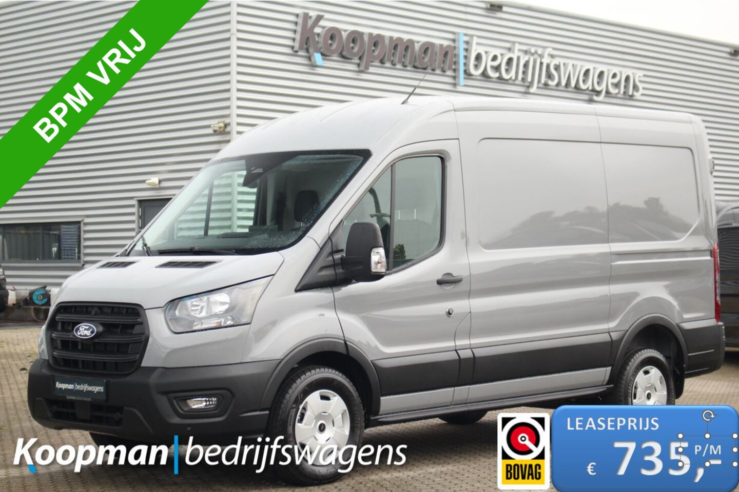 Ford Transit - 350 2.0TDCI 165pk L2H2 Trend | Automaat | 2800kg trekgewicht | Carplay/Android | Camera | - AutoWereld.nl