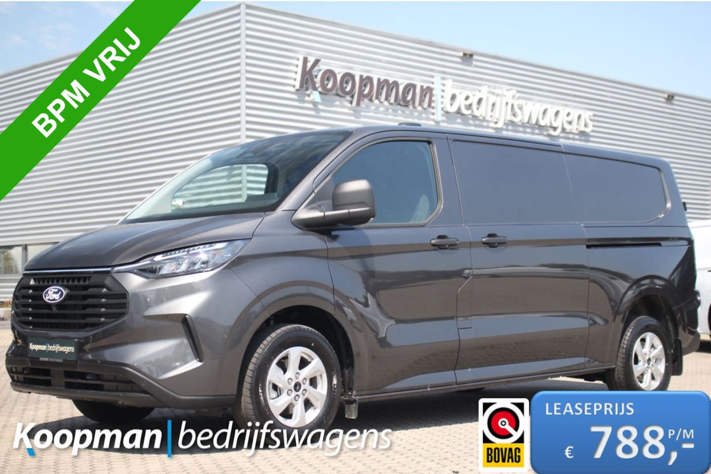 Ford Transit Custom - 320 2.0TDCI 170pk L2H1 Trend | 4x4 | AWD | Automaat | Adaptive Cruise | L+R Zijdeur | Sync - AutoWereld.nl