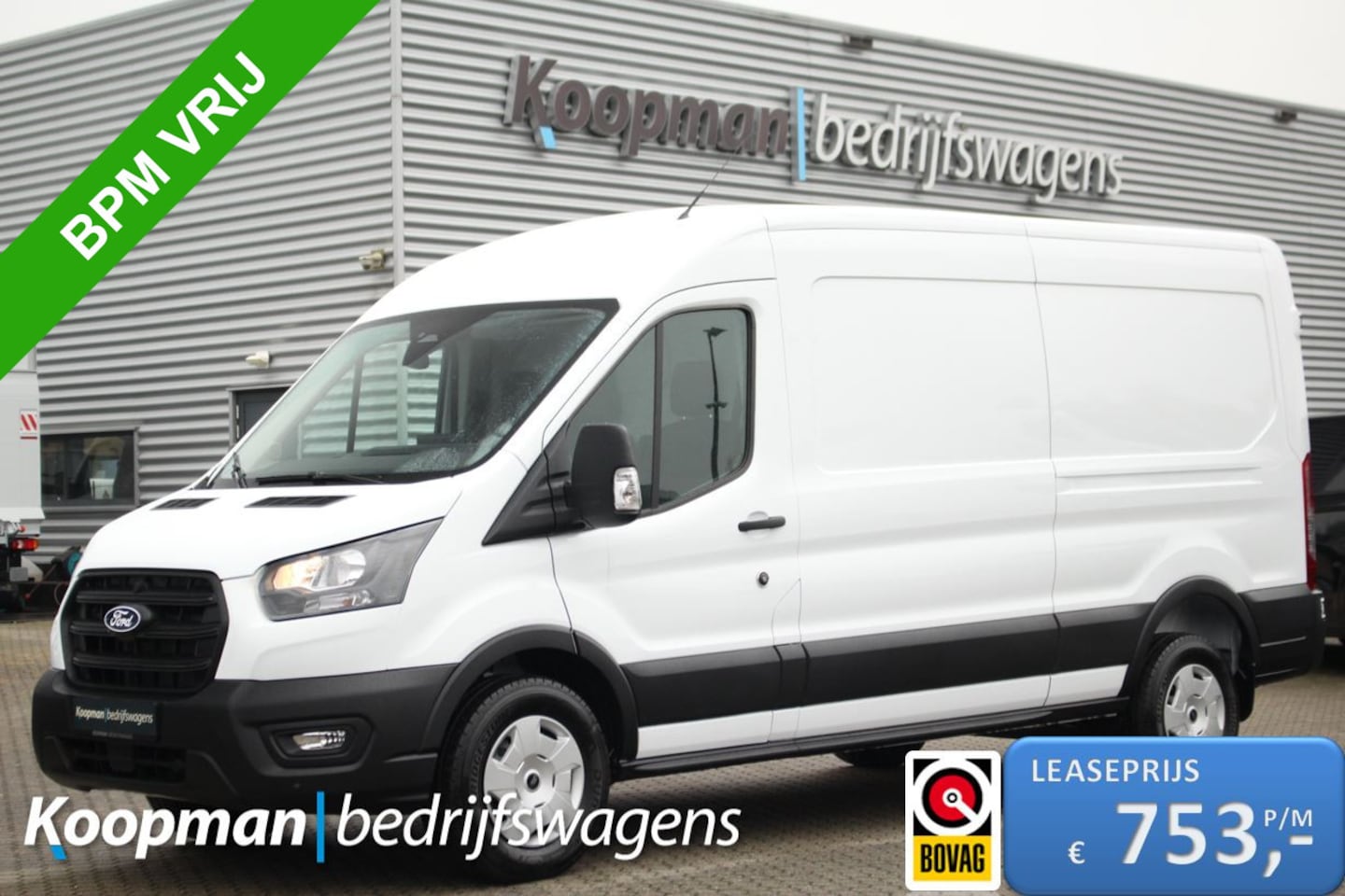 Ford Transit - 350 2.0TDCI 165pk Automaat L3H2 Trend | Nieuwste model | Carplay/Android | Camera | Sync 4 - AutoWereld.nl