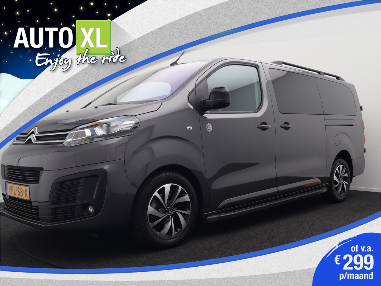 Citroën Jumpy - 2.0 HDI AUT. DubbelCabine 180 XL Driver 177 PK Carplay Navi Camera - AutoWereld.nl