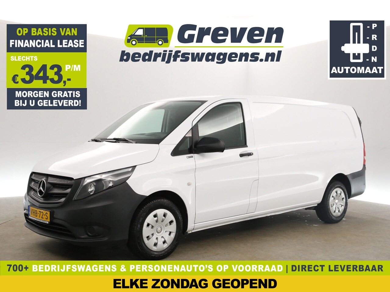 Mercedes-Benz Vito - 114 CDI Extra Lang Automaat Airco Camera Cruise Parkeersensoren Elektrpakket - AutoWereld.nl