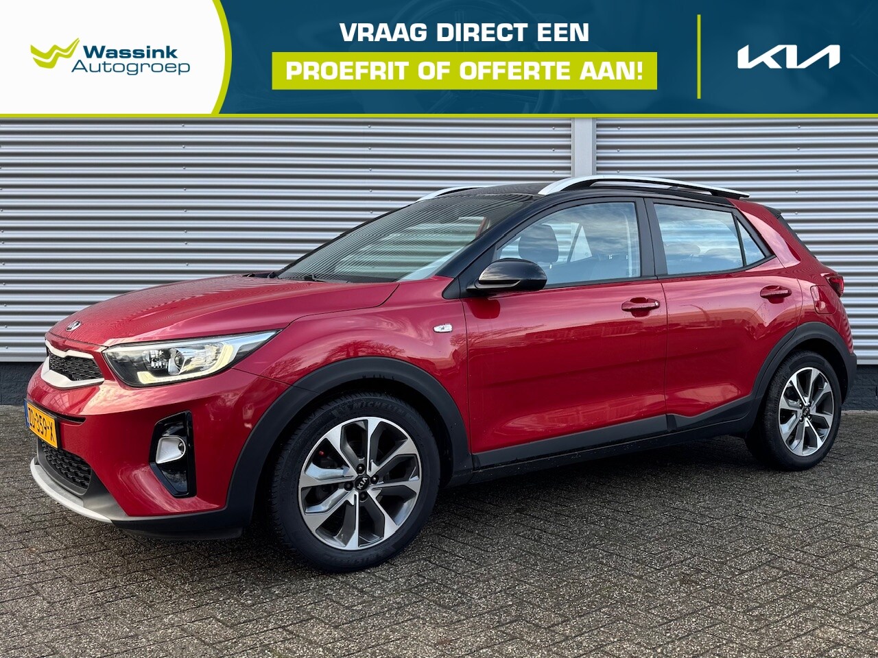 Kia Stonic - 1.0 T-GDi 100pk DynamicLine | Navigatie | Camera | Airco | Cruise Control | - AutoWereld.nl