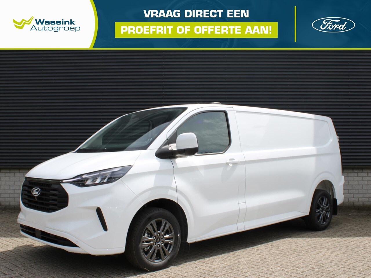 Ford Transit Custom - GB 2.0 EcoBlue 136pk L2H1 320 Limited / DRIVERS ASSISTANCE PACK - AutoWereld.nl