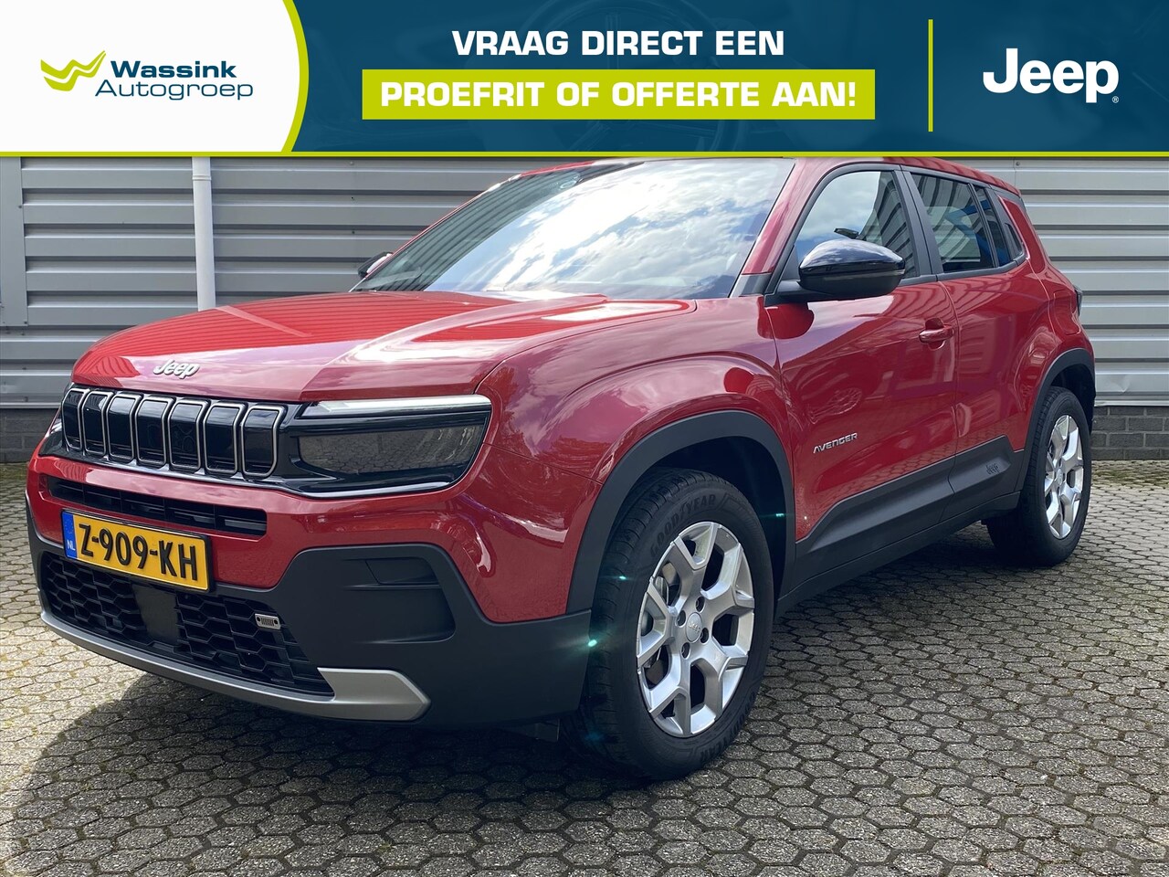 Jeep Avenger - Altitude 100 pk I Navigation pack I Led en Style Pack - AutoWereld.nl