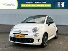 Fiat 500 C - 1.0 70pk Hybrid Sport | Cabrio | Sportstuur | Half-Lederen Bekleding | Cruise Control |