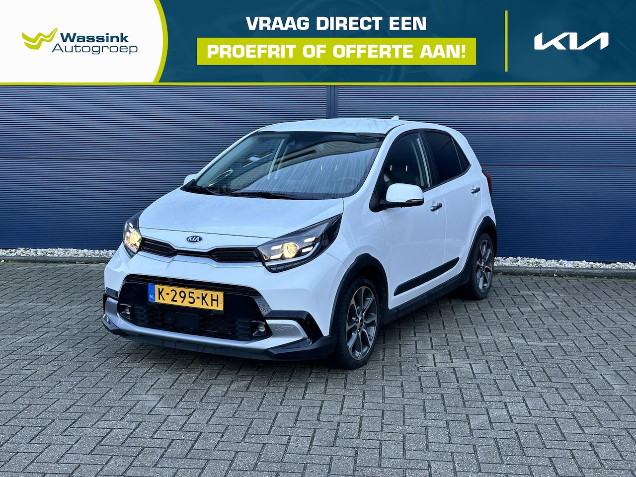 Kia Picanto - 1.0 T-GDi 100pk 5-zits X-Line | Trekhaak | Stoel & Stuurverwarming | Navigatie | Cruise Co - AutoWereld.nl