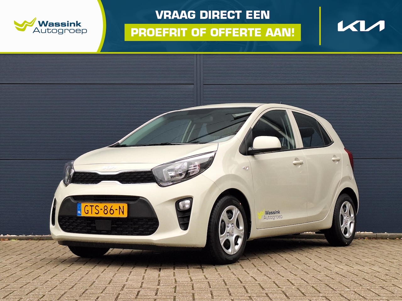 Kia Picanto - 1.0 DPi 67pk 5-zits ComfortLine | Cruise Control | Airco | - AutoWereld.nl