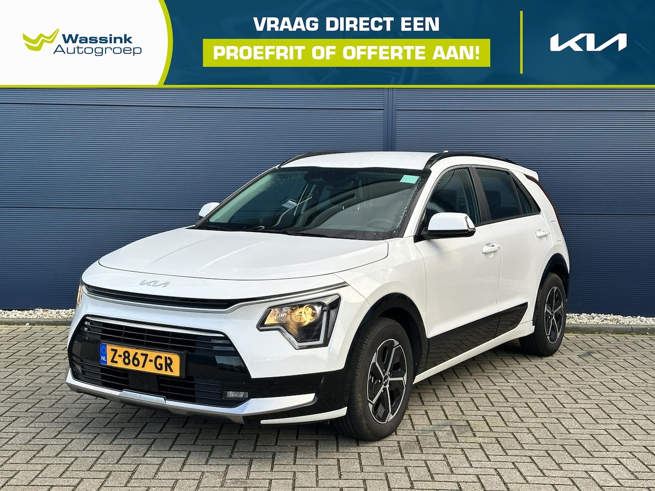 Kia Niro - 1.6 GDi Hybrid 141pk DCT6 DynamicLine | Navigatie | Parkeer Camera | Adaptieve Cruise Cont - AutoWereld.nl