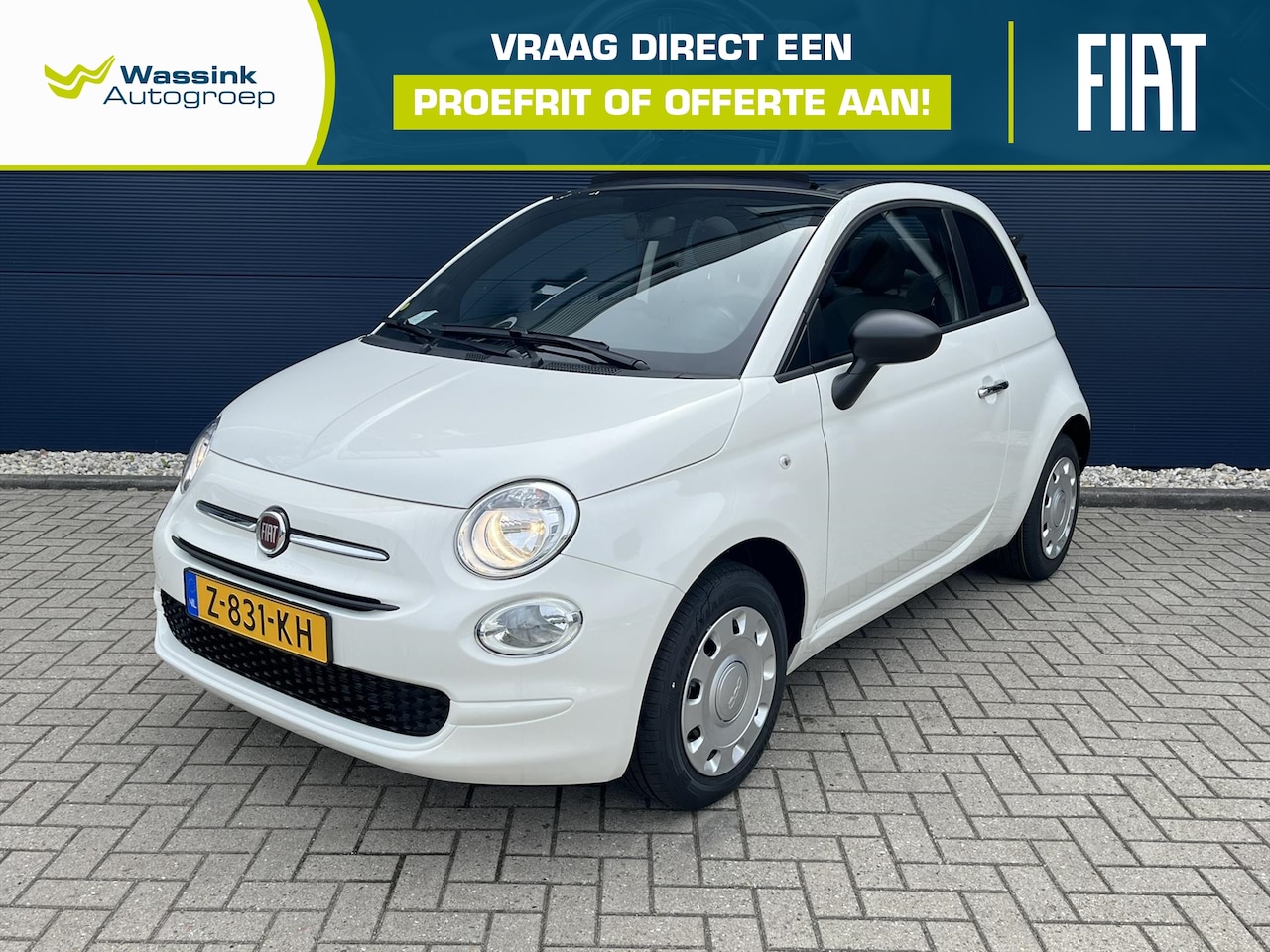 Fiat 500 C - CABRIO 1.0 Hybrid 70pk Urban | Bluetooth | Airco - AutoWereld.nl