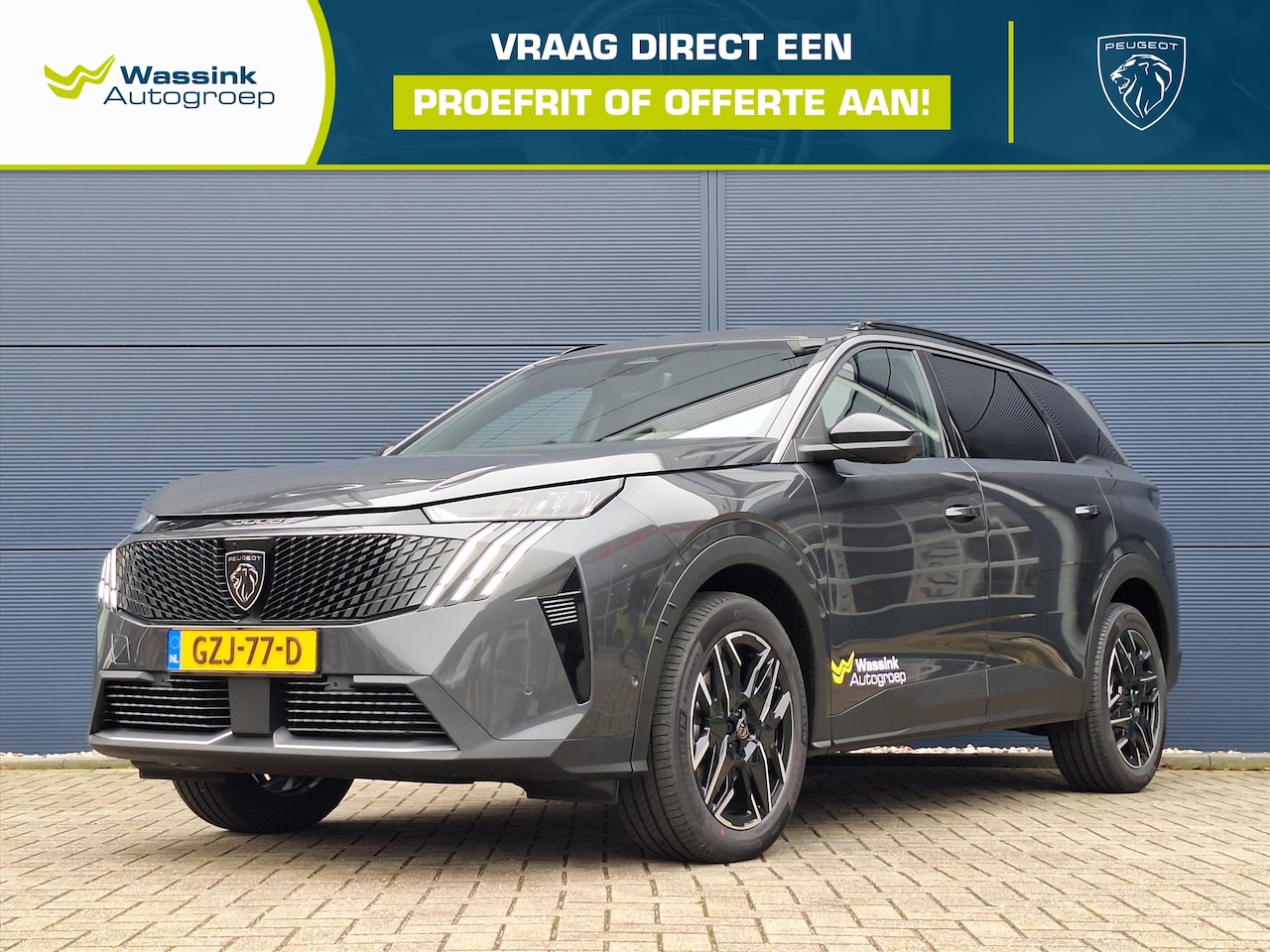 Peugeot 5008 - 1.2 Hybrid 136pk e-DSC6 Allure Pack Business | Camera | Adaptive Cruise Control | Apple Ca - AutoWereld.nl