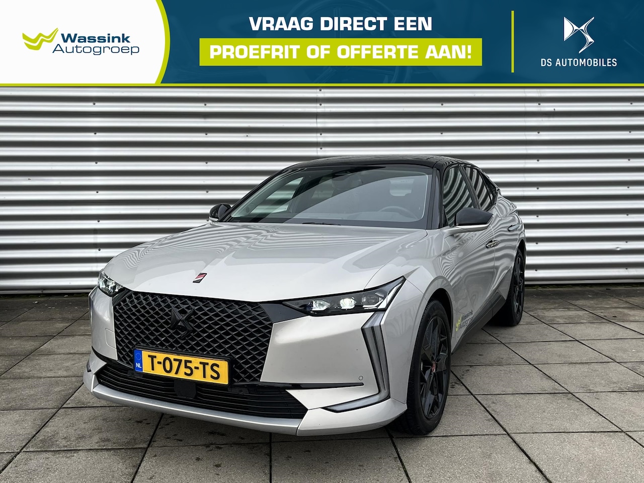 DS 4 - 1.6 E-Tense 225pk Aut Performance Line + Panoramadak | Navigatie | Alarm - AutoWereld.nl