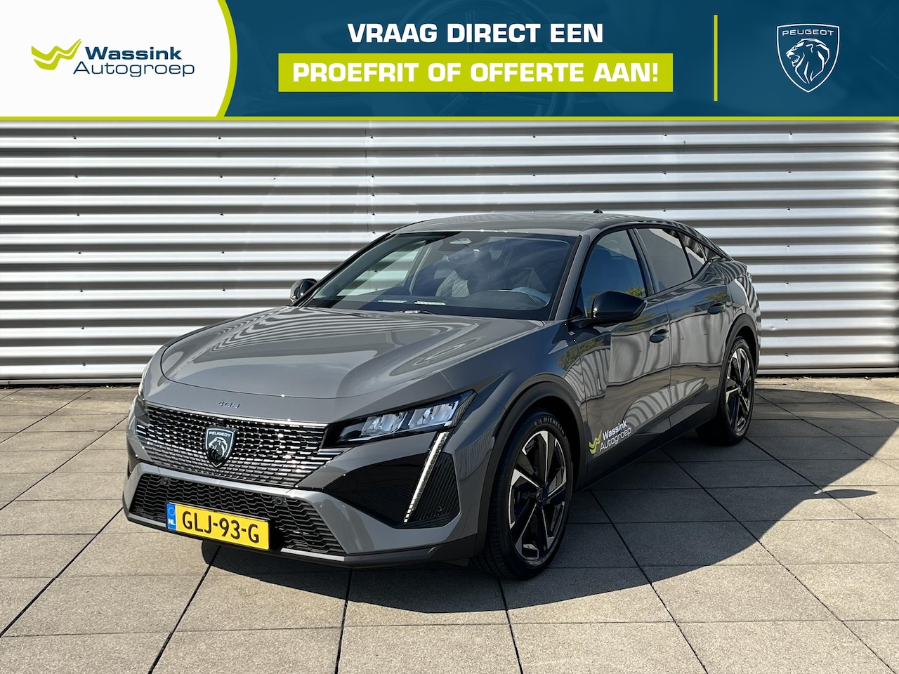 Peugeot 408 - 1.2 Hybrid 136PK e-DCS6 Allure | Navigatie 360 Camera | Cruise & Climate Control - AutoWereld.nl