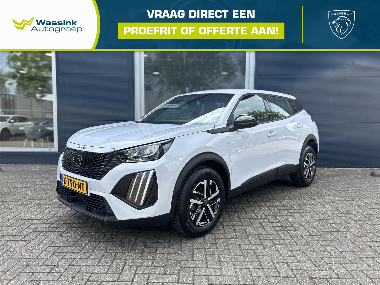 Peugeot 2008 - 1.2 Puretech 100pk Active | Navigatie | Apple Carplay&Android Auto | Parkeer camera achter - AutoWereld.nl