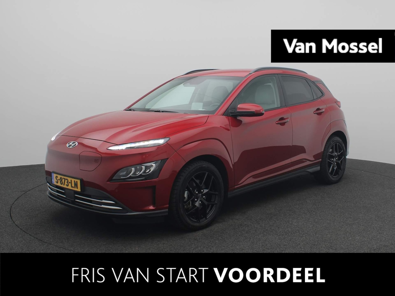 Hyundai Kona Electric - EV Premium 64 kWh | 18 inch LMV | Lederen Bekleding | Stoelvermarming | Adaptieve Cruise C - AutoWereld.nl