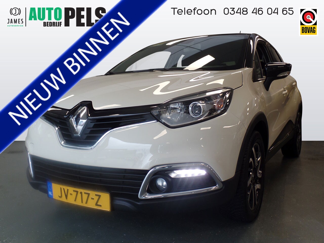 Renault Captur - 0.9 TCe Dynamique 0.9 TCe Dynamique ,Dealer onderhouden!!, Navigatie, Xenon, Clima controle, Elek ramen, Cru - AutoWereld.nl