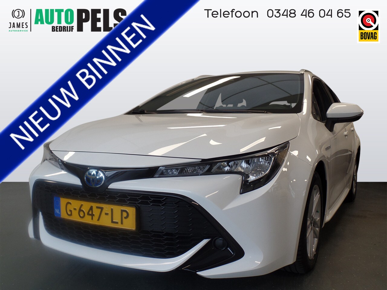 Toyota Corolla Touring Sports - 1.8 Hybrid Active Navigatie, Clima controle, Cruise controle, Elek ramen, Pdc, Apple Carpl - AutoWereld.nl