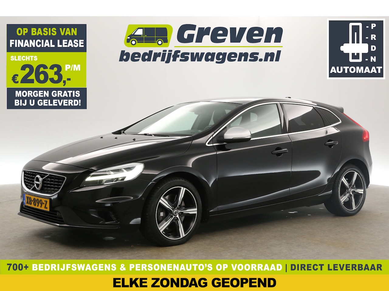 Volvo V40 - 1.5 T3 Polar+ R-Design 153PK Automaat Clima Camera Cruise Harman/Kardon LED Pano-View Navi - AutoWereld.nl