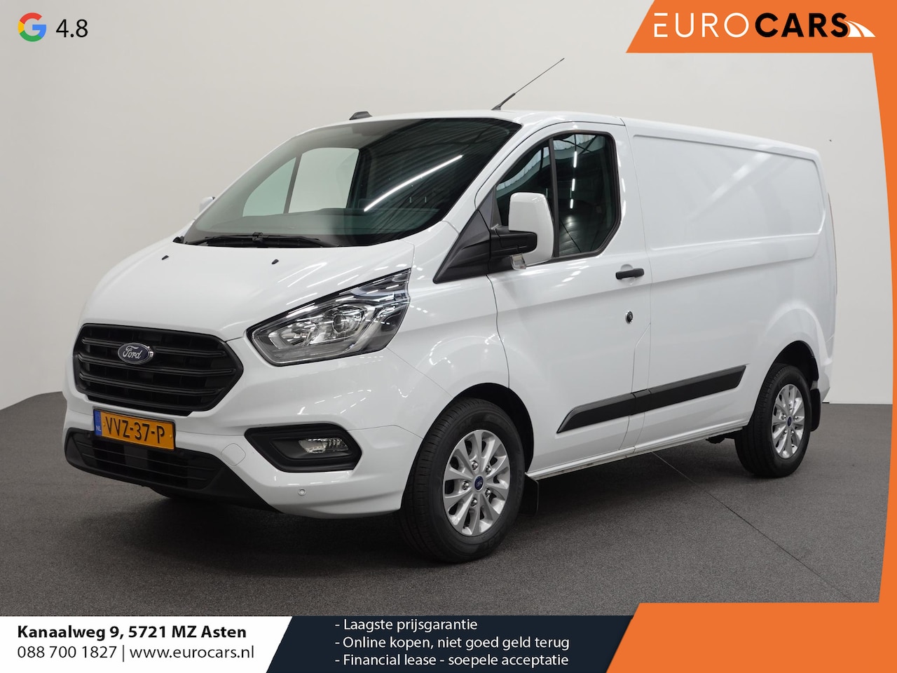 Ford Transit Custom - 280 2.0 TDCI L1H1 Trend Automaat Navi Parkeersensoren Airco Camera Carplay Trekhaak - AutoWereld.nl