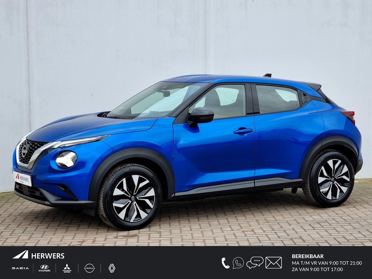 Nissan Juke - 1.0 DIG-T Acenta Automaat / Navigatie via Android Auto/Apple Carplay / Camera / Cruise Con - AutoWereld.nl