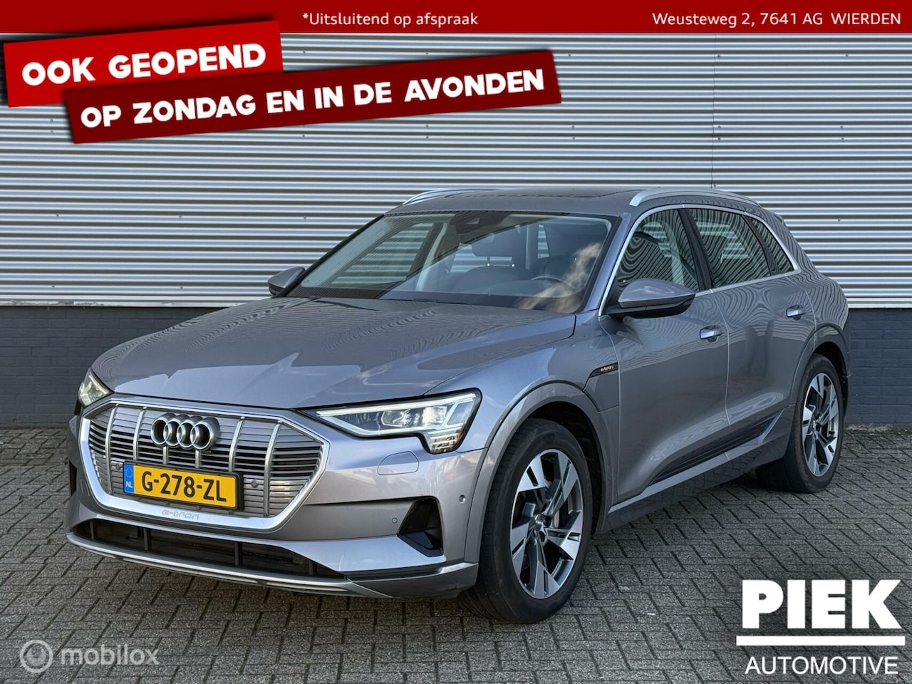 Audi e-tron - e-tron 50 quattro Launch edition 71 kWh PANODAK - AutoWereld.nl