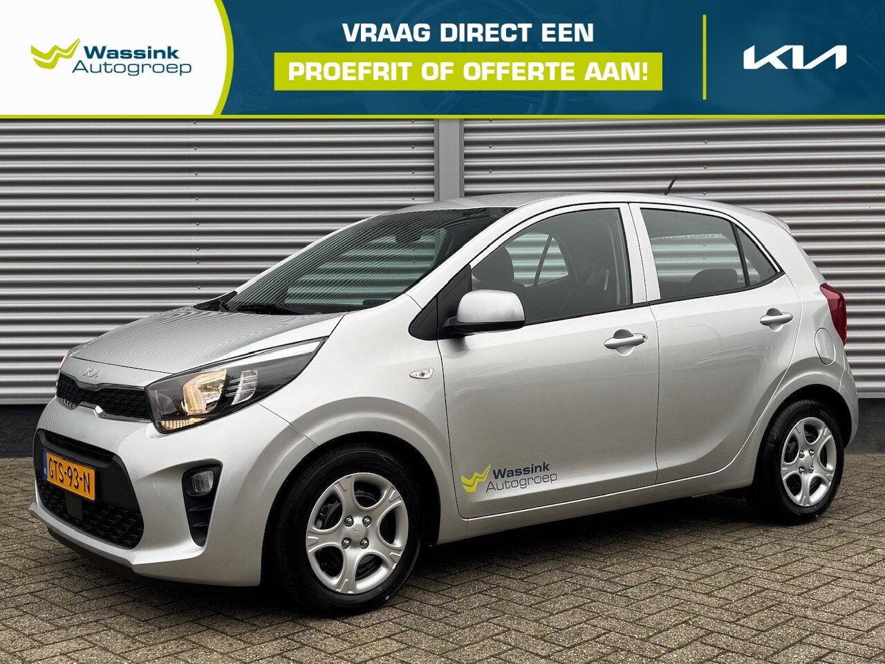 Kia Picanto - 1.0 DPi 67pk 4-zits ComfortLine | Bluetooth | Airco | Cruise Control | - AutoWereld.nl