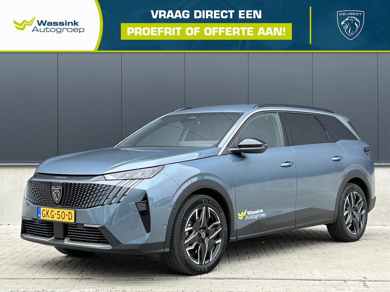 Peugeot 5008 - 1.2 Hybrid 136pk e-DSC6 Allure | 7-Zitplaatsen | Inhaalsensor | Keyless Entry | Camera Voo - AutoWereld.nl