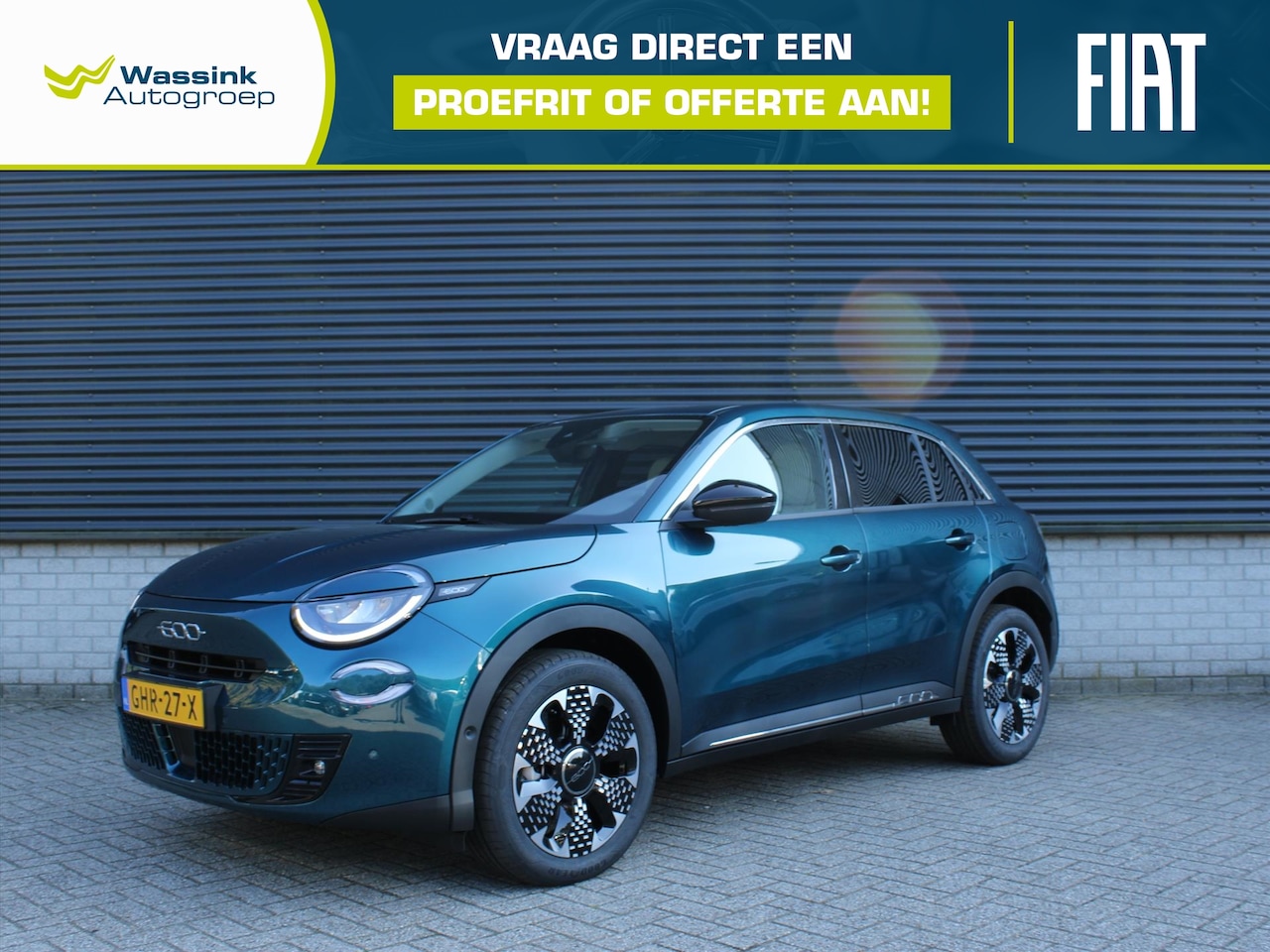 Fiat 600 - 1.2 Hybrid 100pk Aut La Prima | Cruise Control | Apple Carplay Android Auto | Achteruitrij - AutoWereld.nl