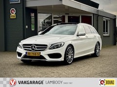 Mercedes-Benz C-klasse Estate - 180 AMG Leder Pano Burmester 2e eigenaar