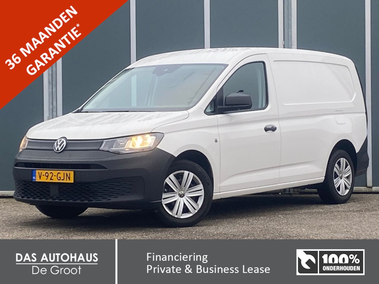 Volkswagen Caddy Cargo Maxi - 2.0 TDI 102pk | Digit. Cockpit | Lat om Lat | Trekhaa - AutoWereld.nl