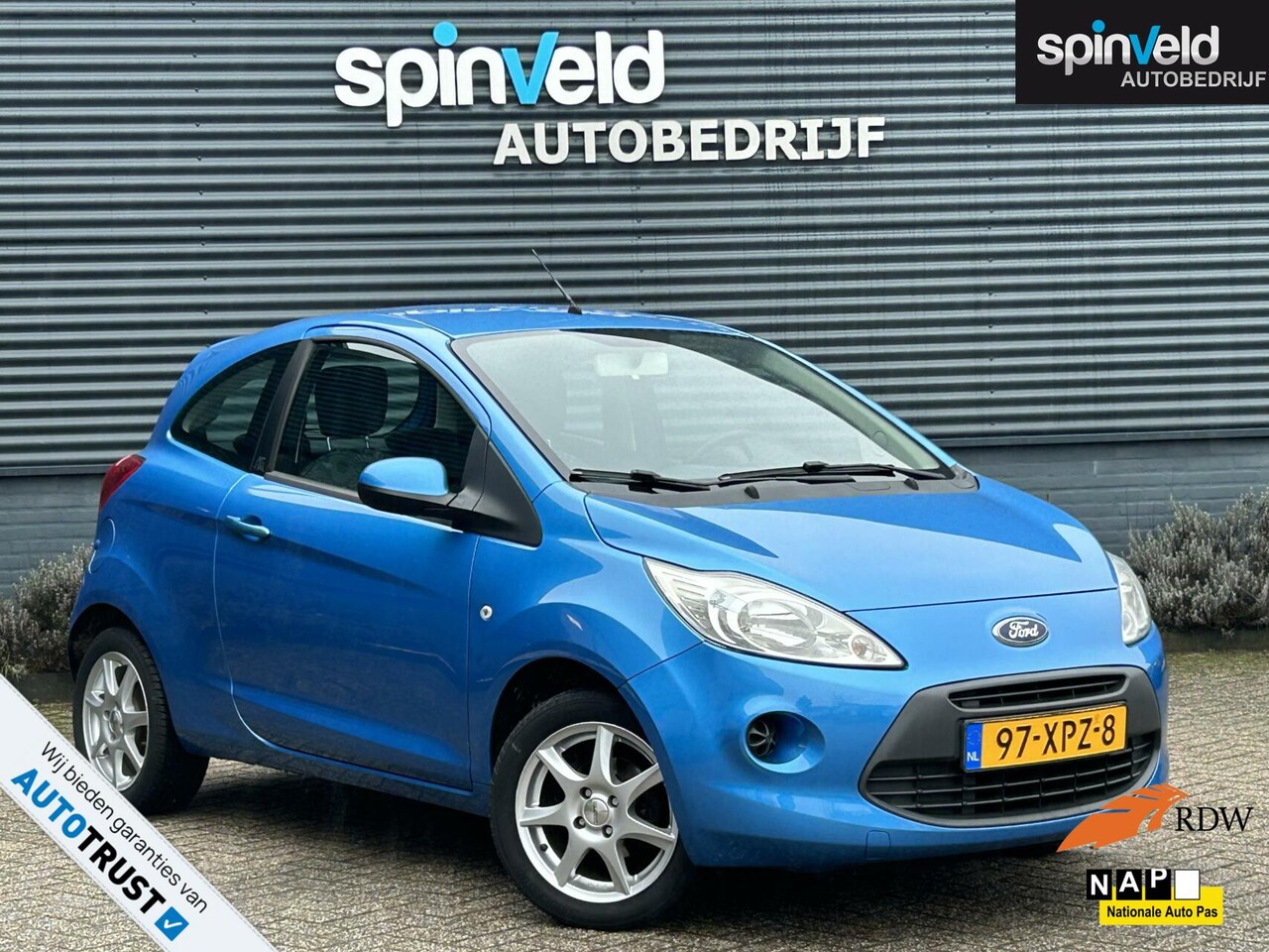 Ford Ka - 1.2 Cool & Sound start/stop BJ' 12 NAP NL AIRCO - AutoWereld.nl