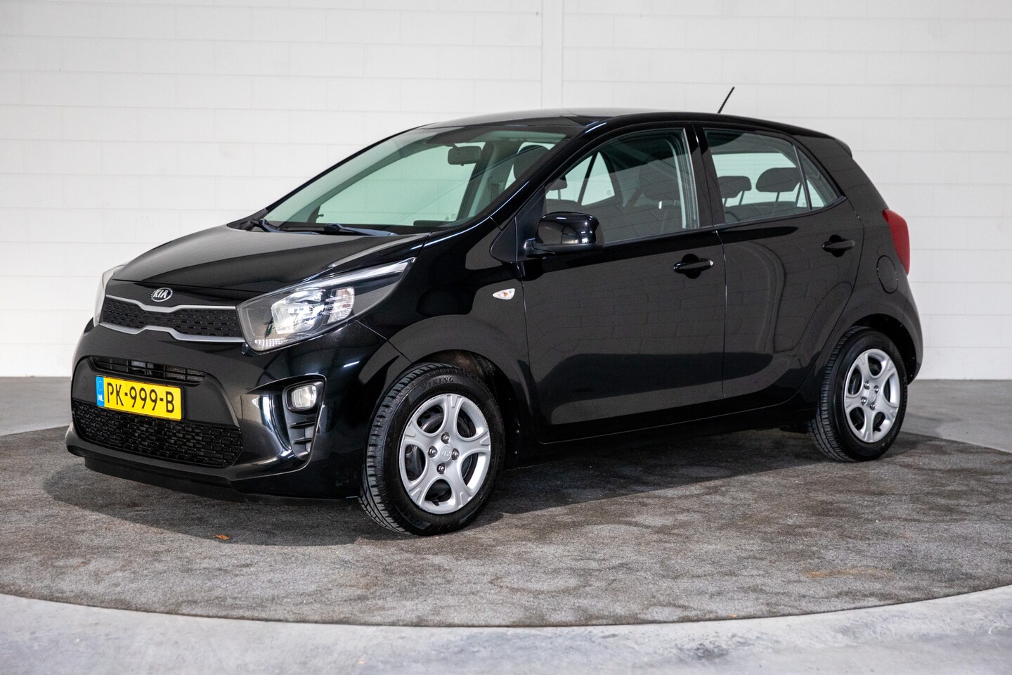 Kia Picanto - 1.0 CVVT EconomyPlusLine 1.0 CVVT EconomyPlusLine, Airco, El ramen, Radio Blue tooth, Black beauty, Org NL auto, 2E - AutoWereld.nl