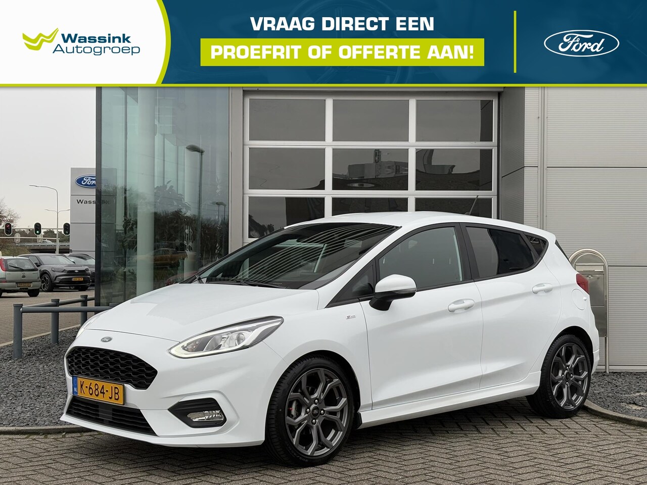 Ford Fiesta - 1.0 EcoBoost 125pk 5dr ST-Line | AUTOMAAT | Cruise Control | Climate Control | PDC Achter - AutoWereld.nl