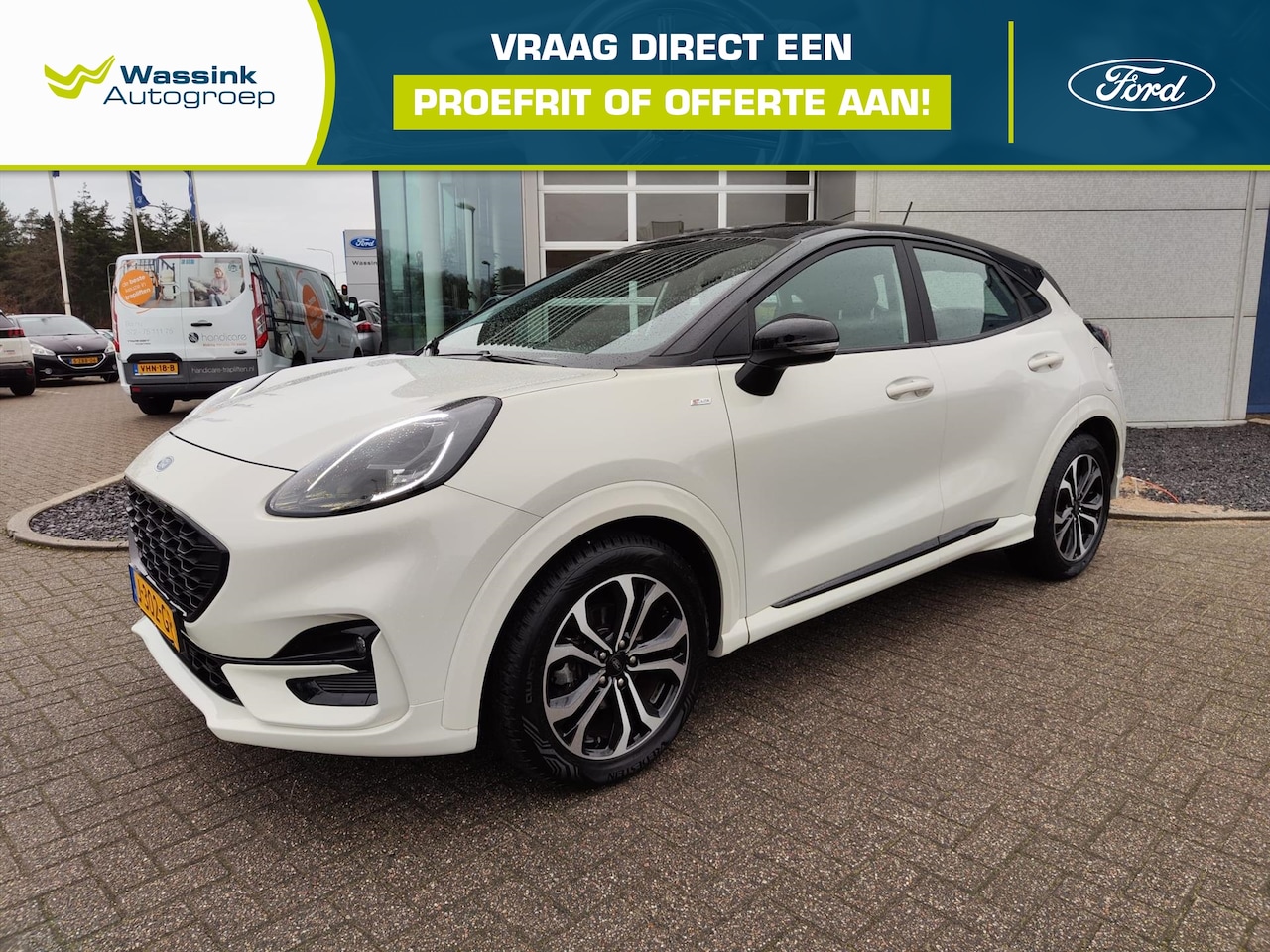 Ford Puma - 1.0i Ecoboost 125pk automaat ST-Line | Navigatie | Licht metalen velgen | Parkeer sensoren - AutoWereld.nl