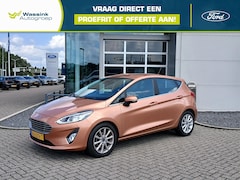 Ford Fiesta - 1.0 EcoBoost 100pk Automaat 5dr Titanium | Navi by APP | Achteruit rij camera |