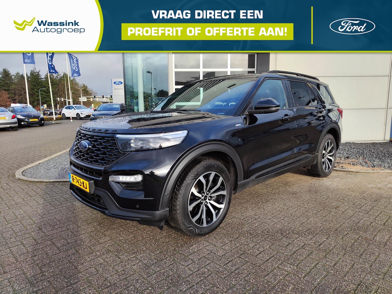 Ford Explorer - 3.0 V6 EcoBoost PHEV 457pk Automaat ST-Line 7 persoons - AutoWereld.nl