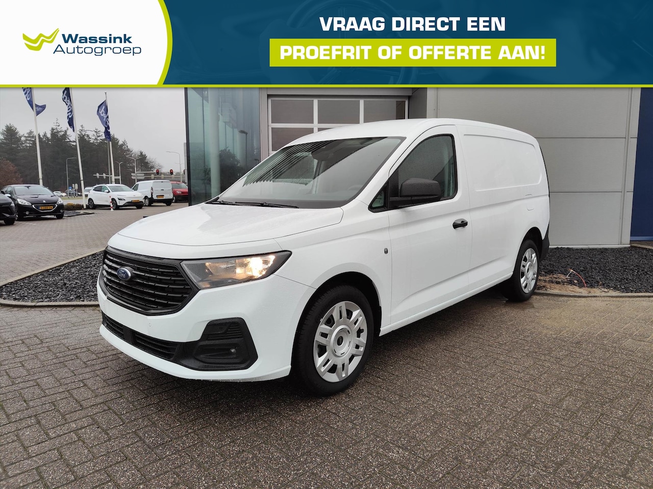 Ford Transit Connect - 2.0 EcoBlue 102pk L2 Trend | Trekhaak afneembaar | Navigatie - AutoWereld.nl