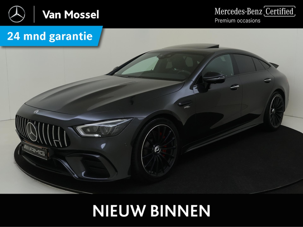 Mercedes-Benz AMG GT 4-Door Coupe - AMG 43 4MATIC+ Premium Plus Schuif-Kanteldak / Memory Seats / Burmester / Keyless entry / - AutoWereld.nl