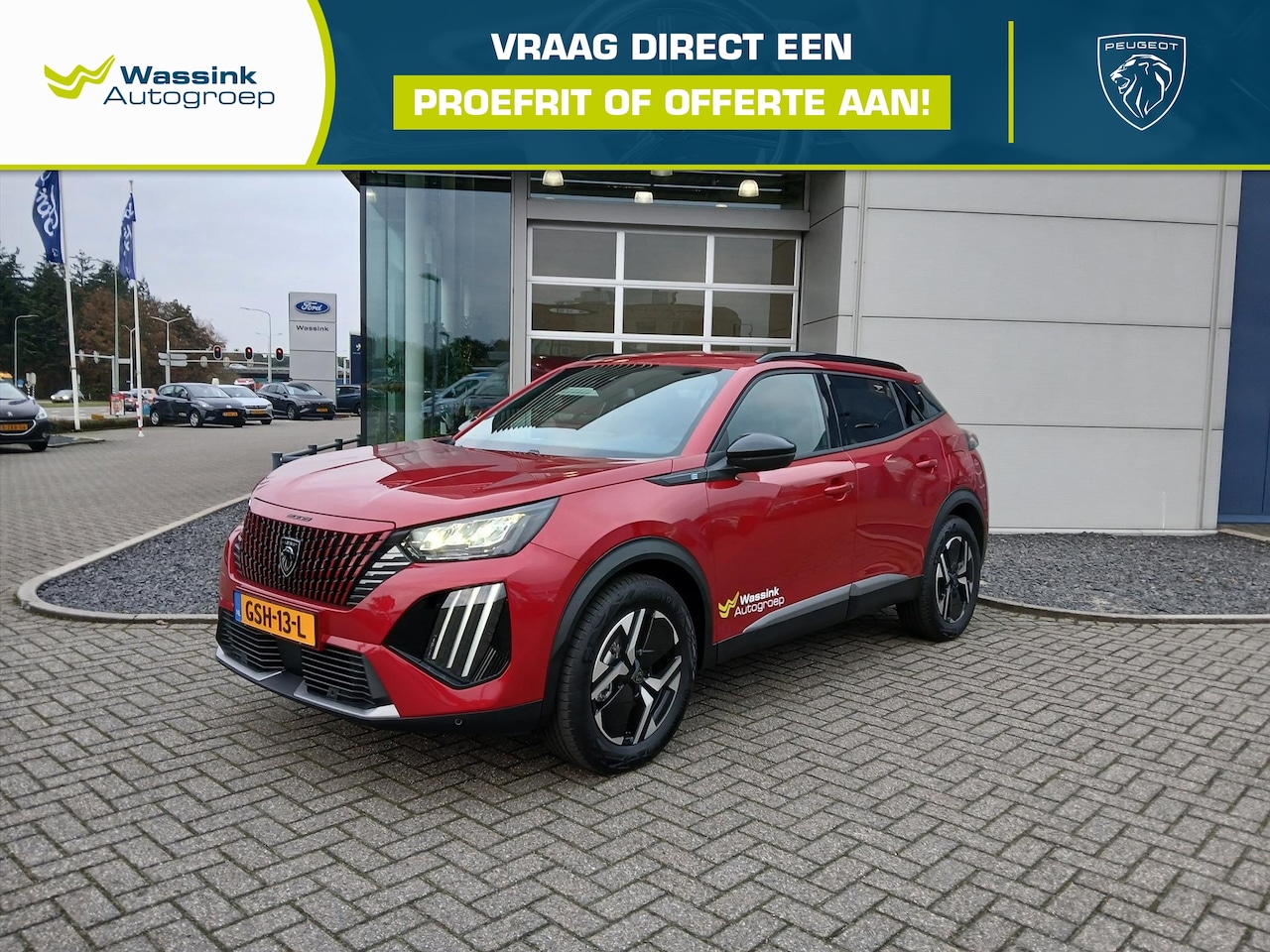 Peugeot e-2008 - EV 54kWh 156pk Allure | Parkeer sensoren | Navi by App | - AutoWereld.nl