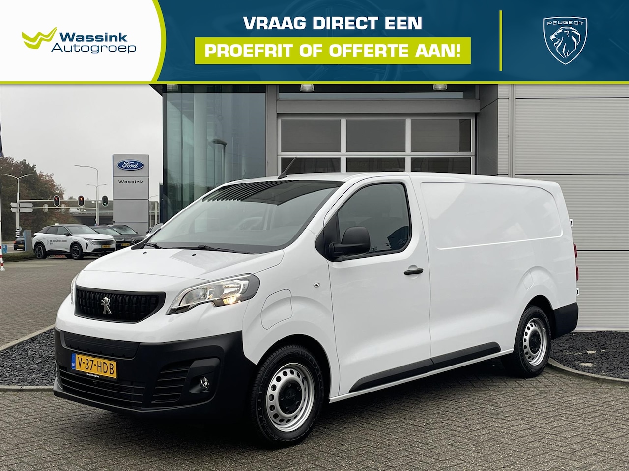 Peugeot Expert - GB L3 75kWh 136pk | Cruise Control | Navigatie | Camera Achter | PDC Achter | - AutoWereld.nl