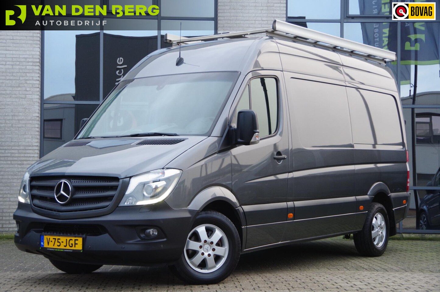 Mercedes-Benz Sprinter - 319 3.0 CDI V6 EURO6! AUT. XENON, NAVI, CRUISE, AIRCO, GEVEERDE BEST. STOEL, PARKEERSENSOR - AutoWereld.nl