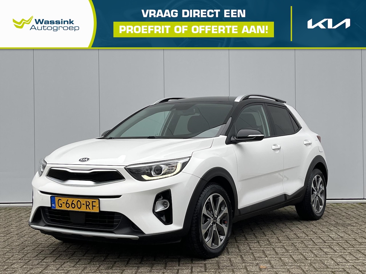 Kia Stonic - 1.0 T-GDi 100pk DynamicPlusLine | All Season Banden | Cruise Control | Keyless | Camera & - AutoWereld.nl