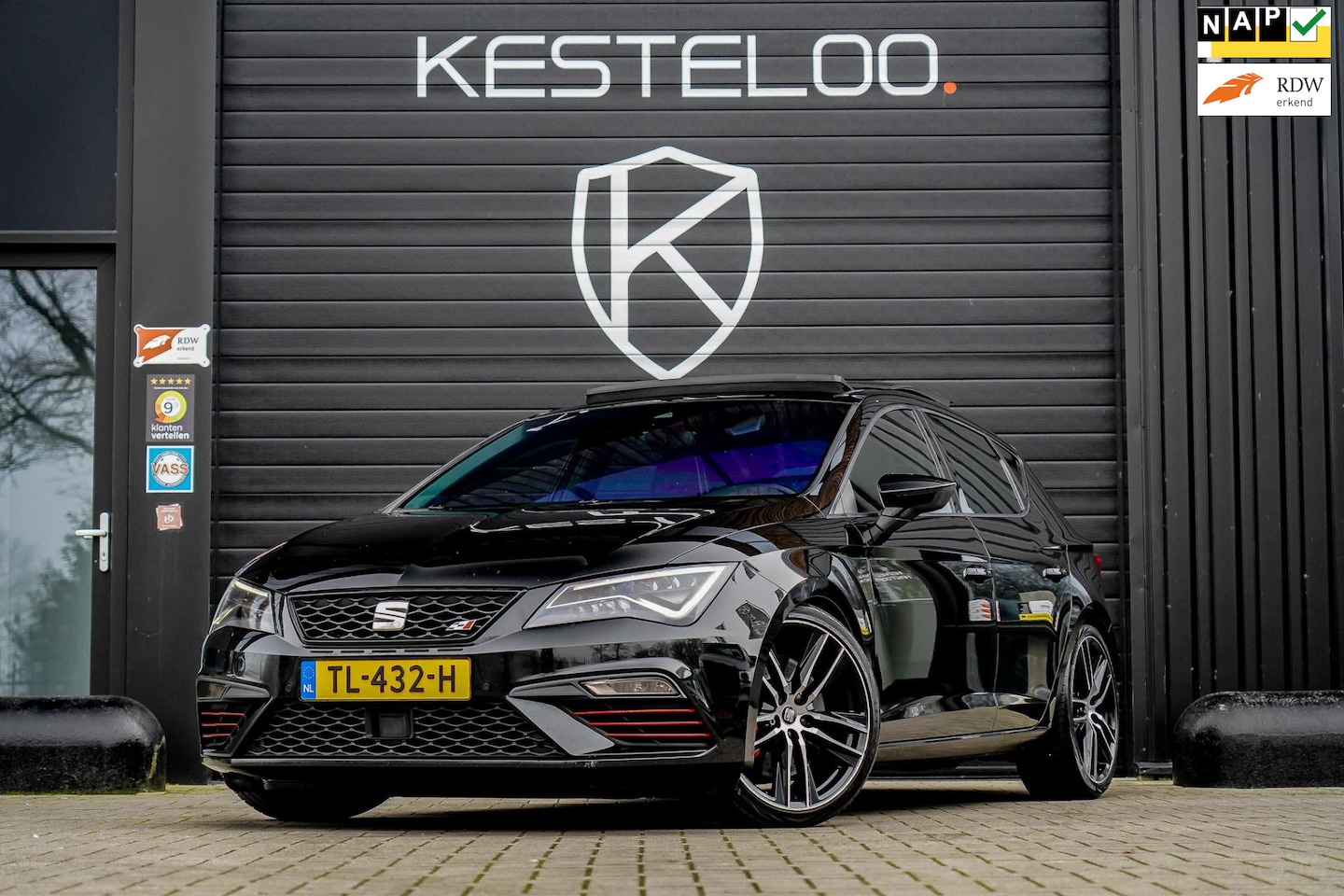 Seat Leon - 2.0 TSI CUPRA 300 STAGE 3 504PK PANO/ACC/CAMERA/STOELVERW./LEDER/FULL - AutoWereld.nl