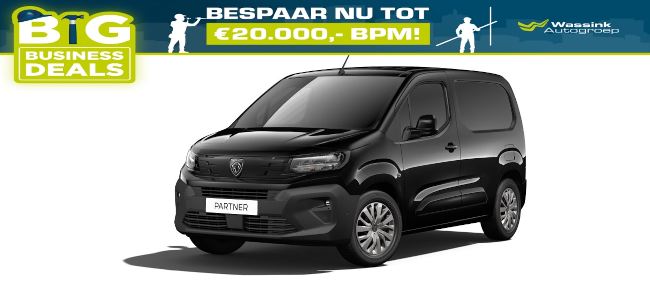 Peugeot Partner - 1.5 BlueHDi 130pk EAT8 L1 | Pakket Comfort Connect | Pakket Look | - AutoWereld.nl