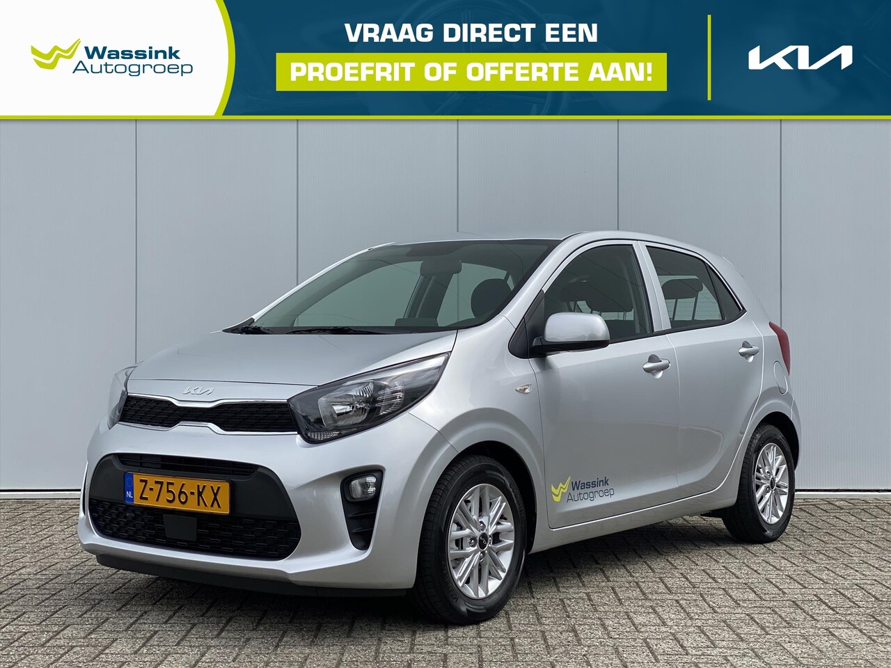 Kia Picanto - DynamicLine | Apple Carplay/Android Auto | Airco | Lichtmetalen Velgen | - AutoWereld.nl