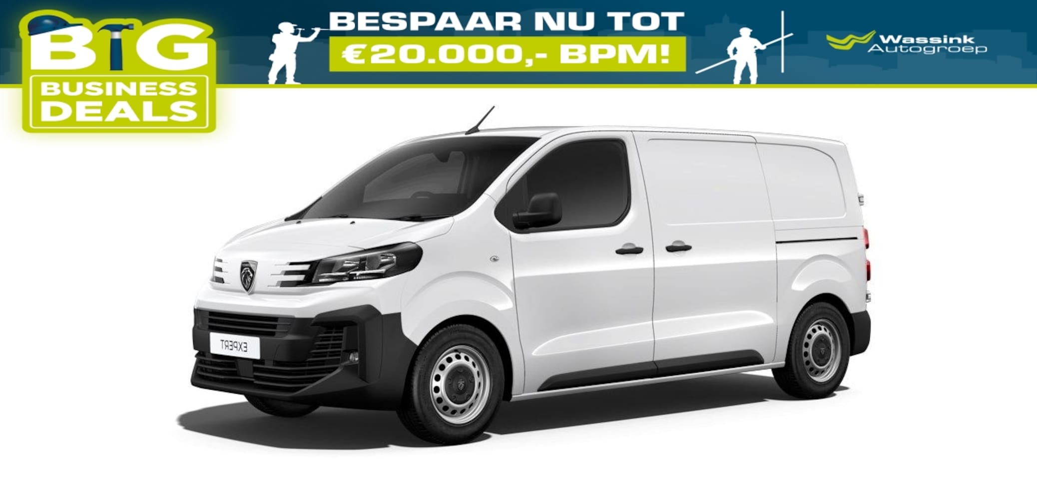 Peugeot Expert - GB L2 2.0 BlueHDi 145pk EAT8 | Comfort Pakket | Dynamic NAV pakket | Trekhaak | Moduwork | - AutoWereld.nl