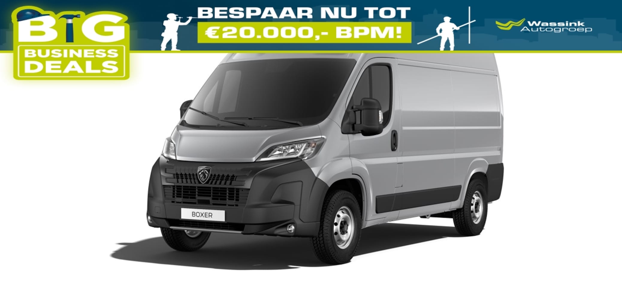 Peugeot Boxer - 2.2 140PK BlueHDi L2 35 | Pakket Techno Plus | Pakket Visibility | Trekhaak | Verzwaarde v - AutoWereld.nl