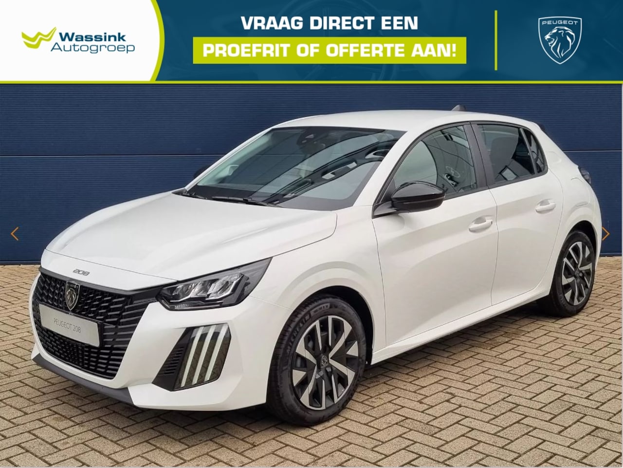 Peugeot 208 - 1.2 PureTech 75pk Active| Navigatie | Parkeerhulp | Cruise Control | Direct leverbaar! - AutoWereld.nl