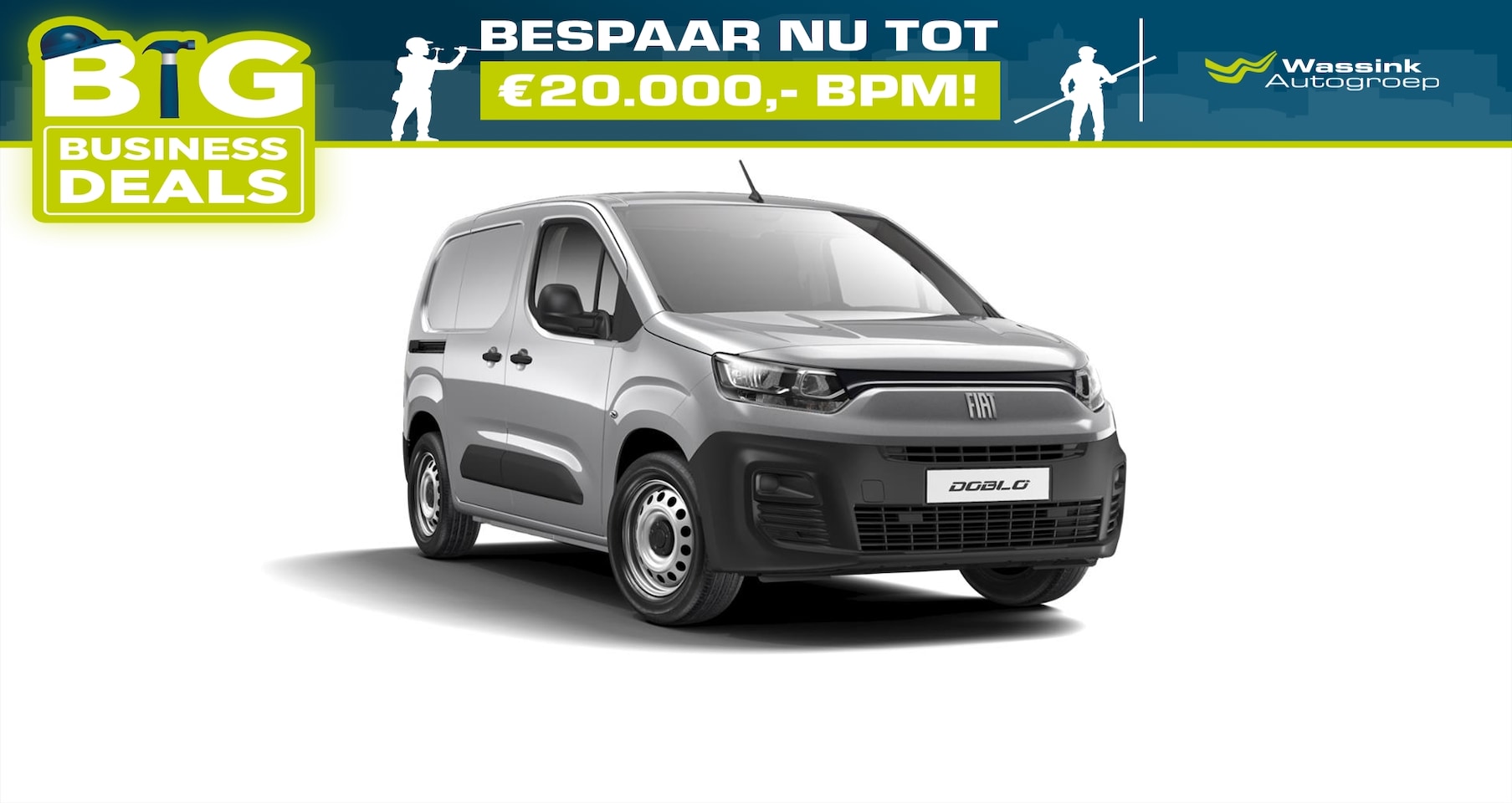 Fiat Doblò - 1.5 HDI 130pk Automaat | Navigatie | Parkeercamera - AutoWereld.nl