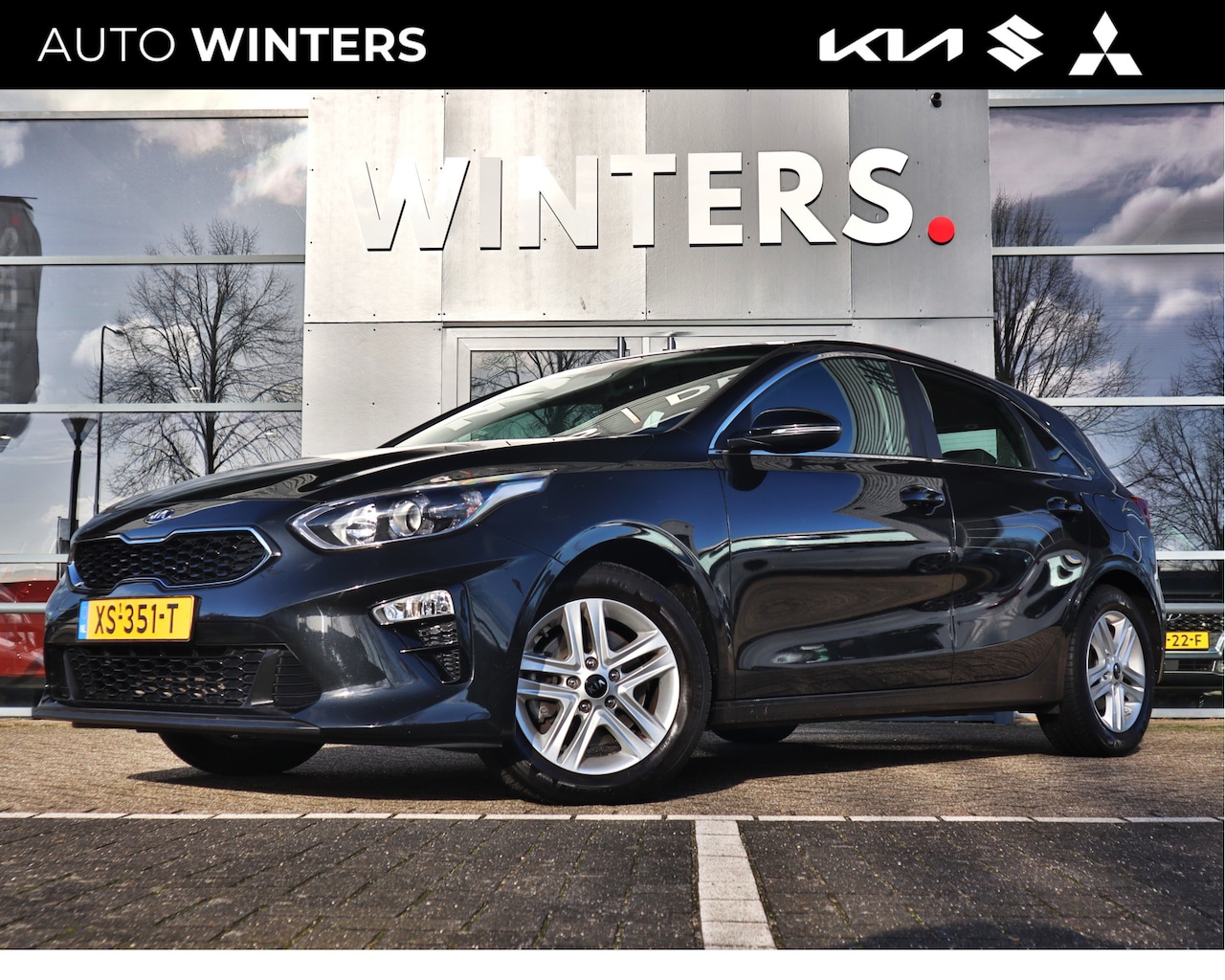 Kia Cee'd - Ceed 1.4 T-GDi DynamicLine Navi+BT+Cam DAB ECC-Airco Cr.Control Lane.Assist 16" - AutoWereld.nl